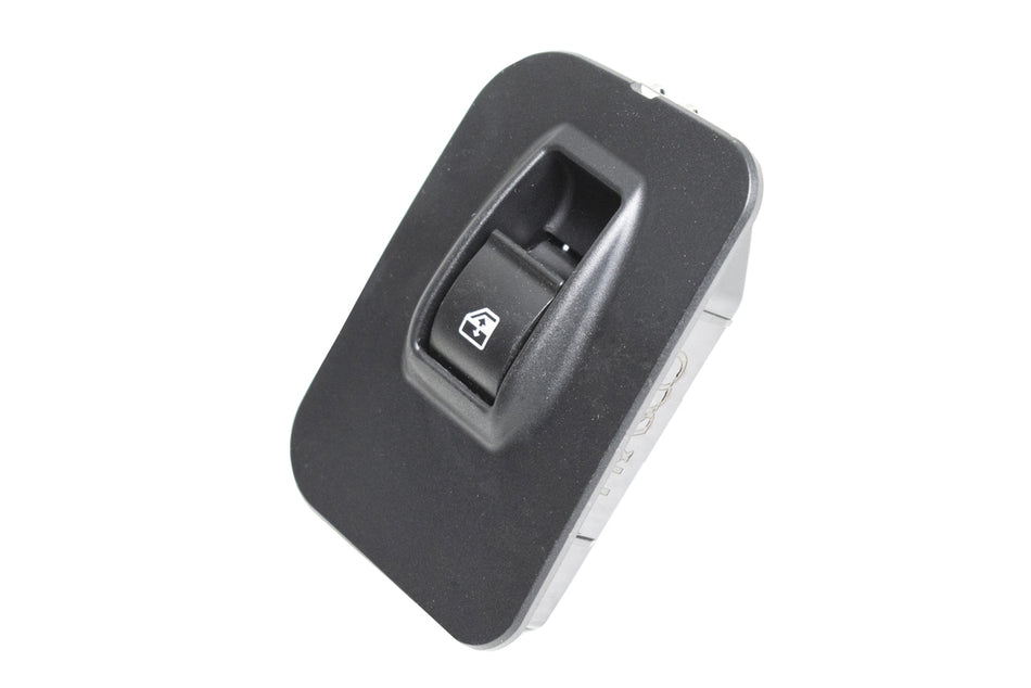 Pulsantiera Alzacristallo Porta Anteriore Destra-Nera-1 Interruttore-4 Pins Per Fiat Fiorino (FT907WS03)