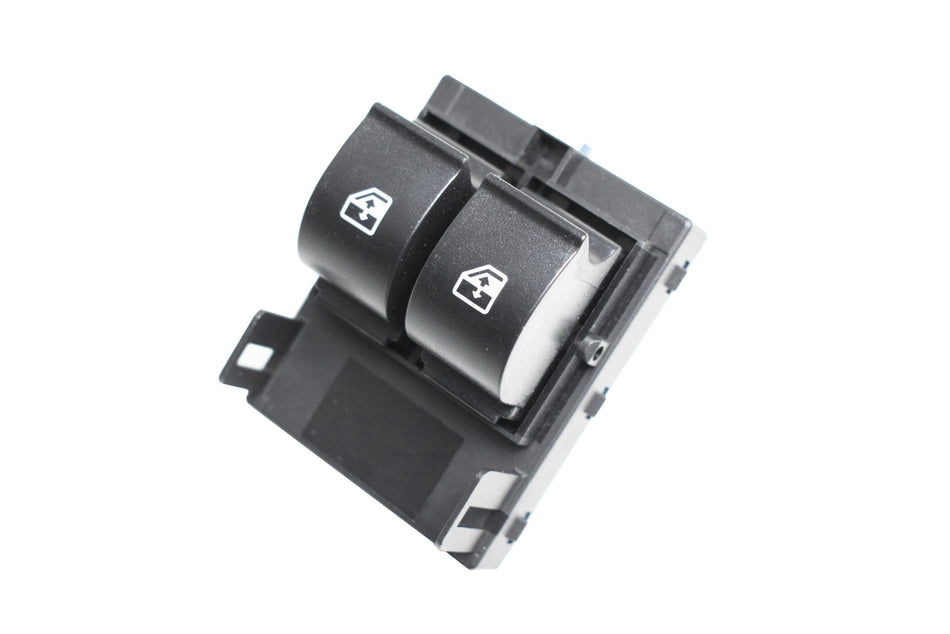 Pulsantiera Alzacristallo Porta Anteriore Sinistra-Nera-2 Interruttori-8 Pins Per Fiat Fiorino (FT907WS04)