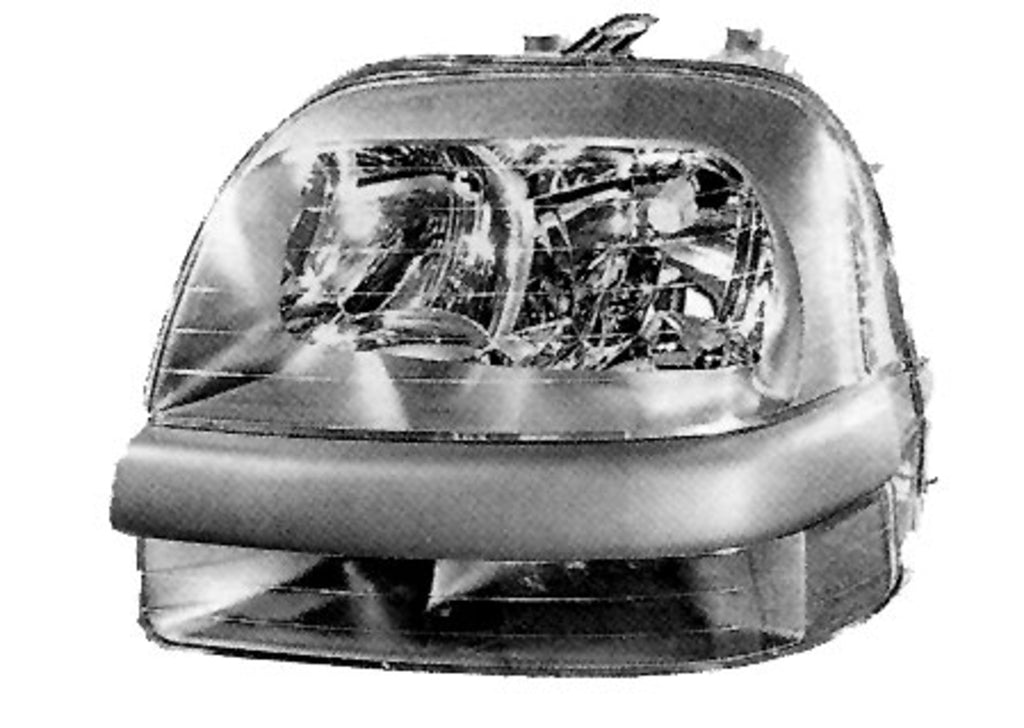 Proiettore Destro H1+h7-Elettrico-Senza Motore Per Fiat Doblo' (FT9084803)