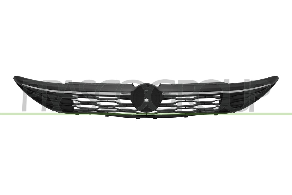 Griglia Radiatore Nera con Modanatura Cromata Per Fiat Doblo' dal 2015 al 2022 (FT9122011)