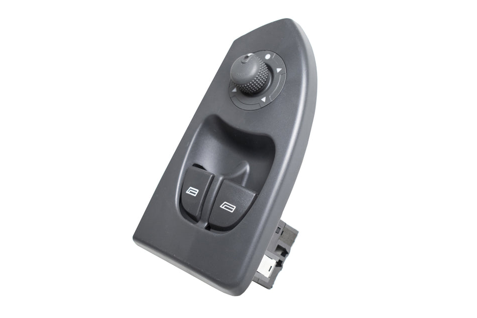 Pulsantiera Alzacristallo Porta Anteriore Sinistra-Nera-2 Interruttori-24 Pins Per Fiat Ducato (FT920WS04)