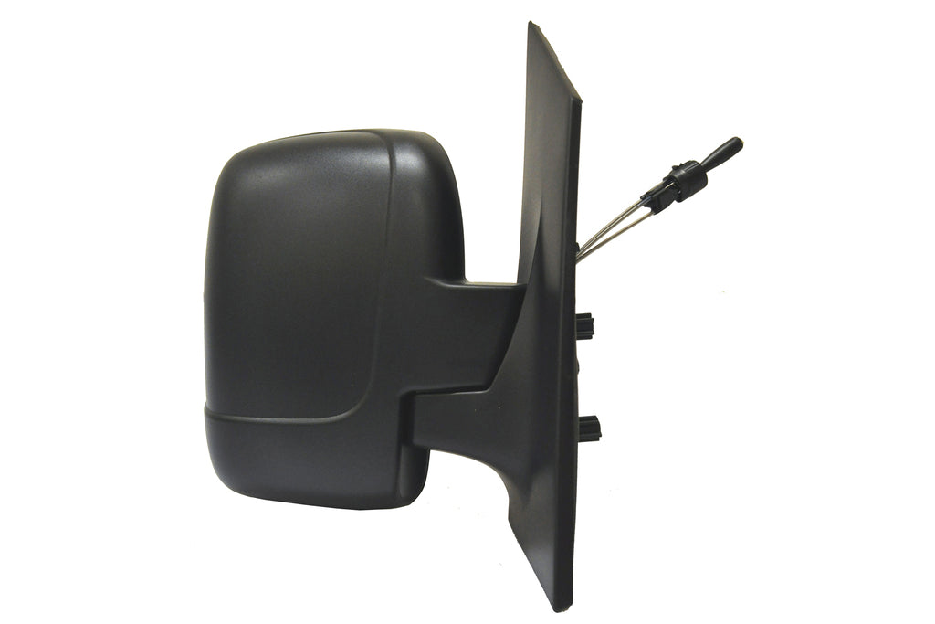 Retrovisore Destro-A Cavi-Nero-Convesso-Vetro Doppio Per Fiat Scudo (FT9237053)