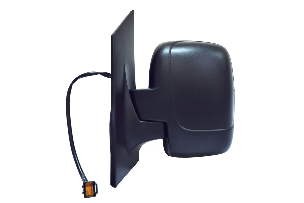 Retrovisore Sinistro-Elettrico-Nero-Termico-Convesso-Vetro Doppio Per Fiat Scudo (FT9237064)