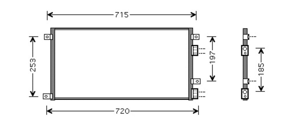Condensatore Per Iveco Daily S-2000 (FT926C001)