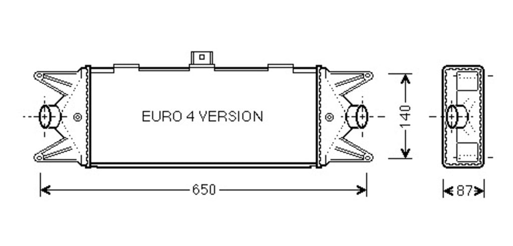 Intercooler Per Iveco Daily S-2000 (FT926N001)