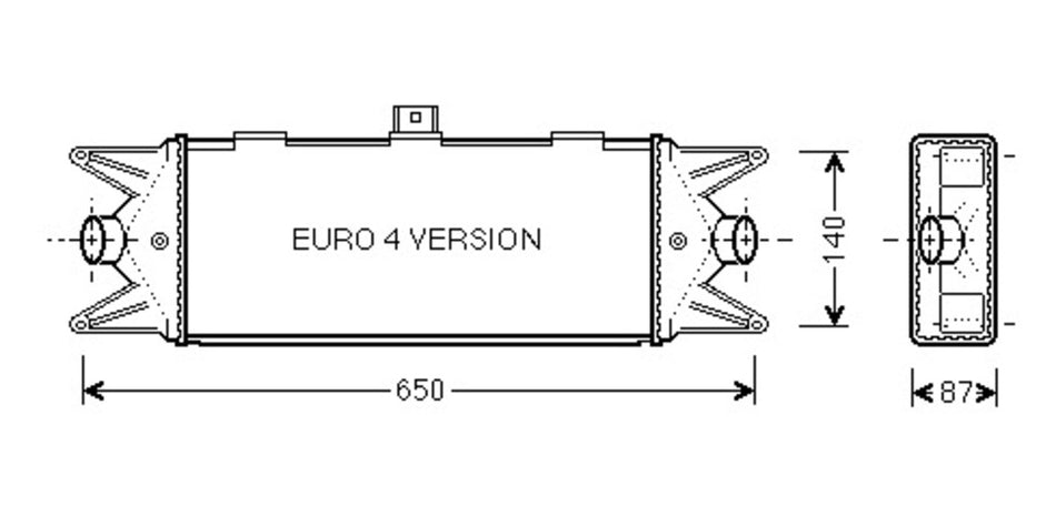 Intercooler Per Iveco Daily S-2000 (FT926N001)