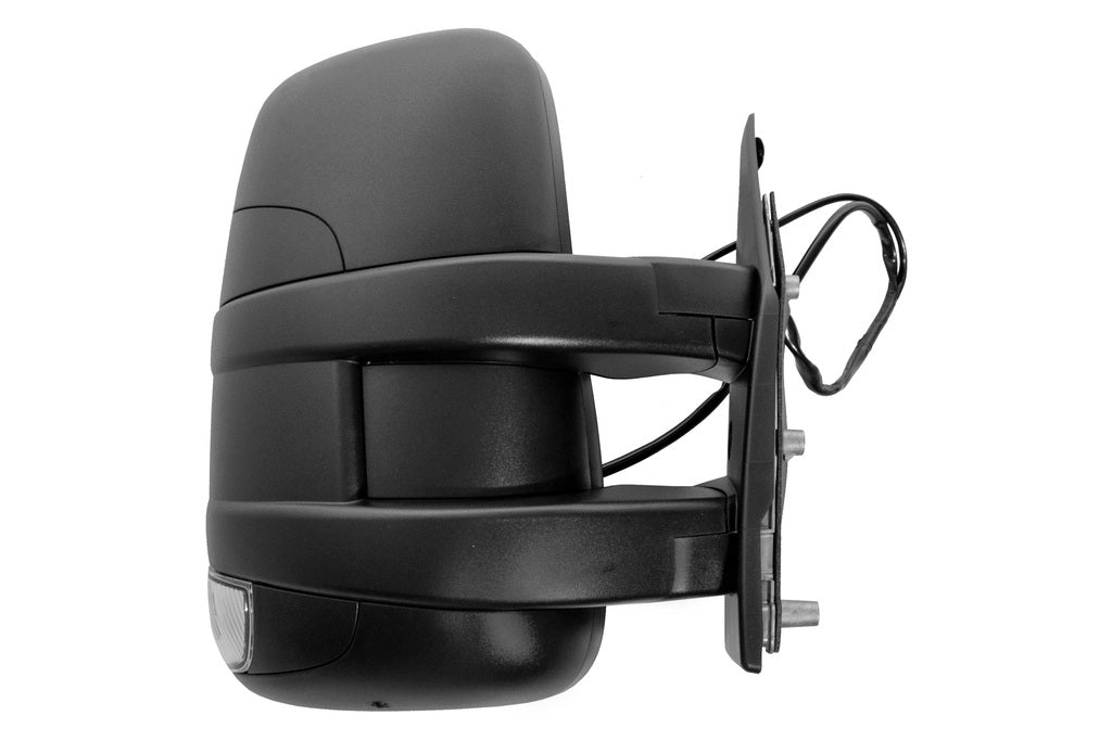 Retrovisore Destro-Elettrico-Nero-Termico-Con Fanale-Braccio Corto-Con Cavo Antenna Per Iveco Daily (FT9277303)