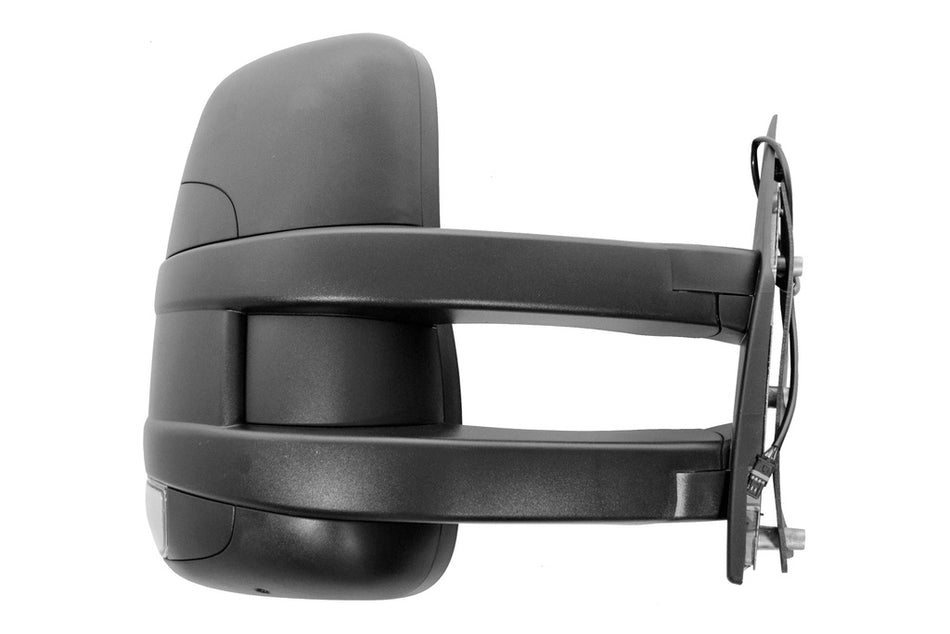 Retrovisore Destro-Elettrico-Nero-Termico-Con Fanale-Con Braccio Lungo-Con Cavo Antenna Per Iveco Daily (FT9277313)