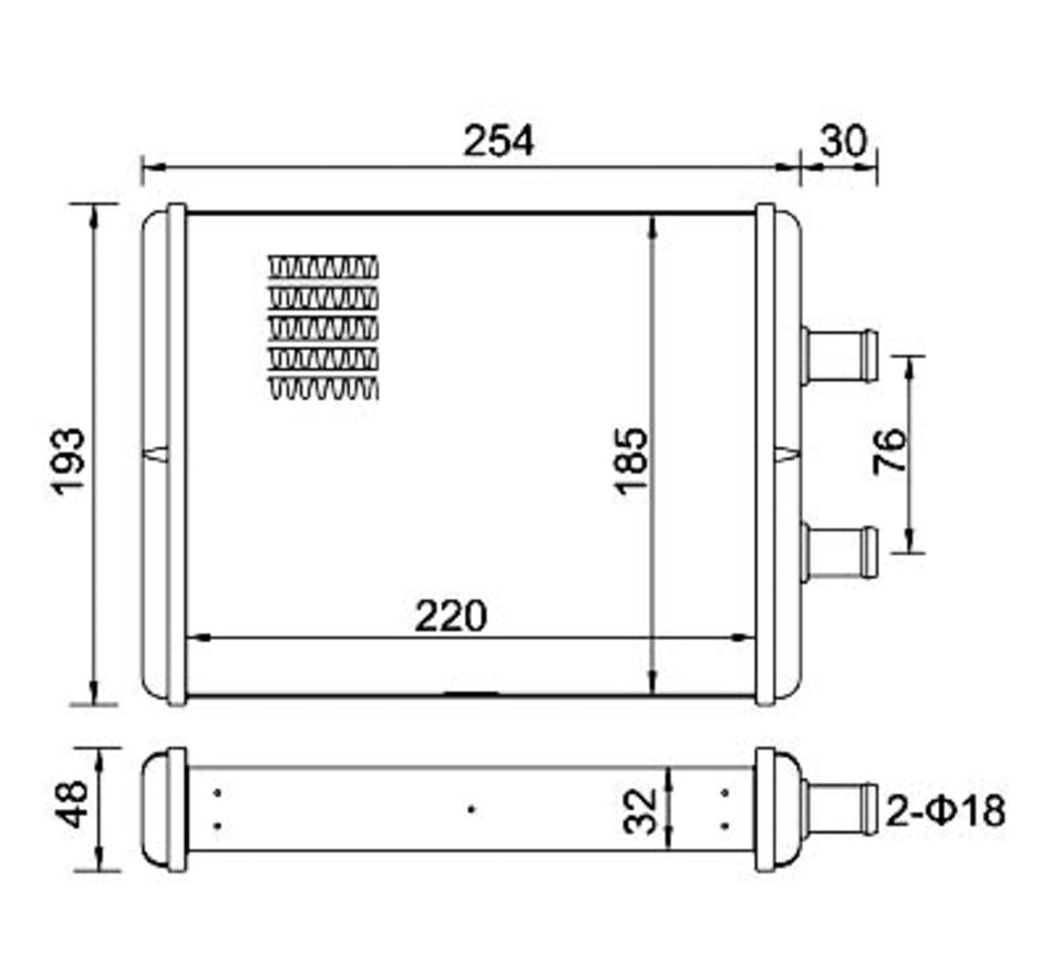 Riscaldatore Per Iveco Daily (FT927H001)
