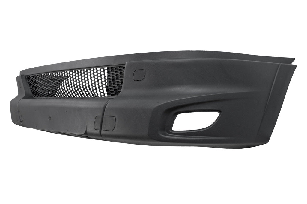 Paraurti Anteriore-Nero-Goffrato-Con Tappo Coprigancio-Con Sede Fendi Per Iveco Daily (FT9291011)