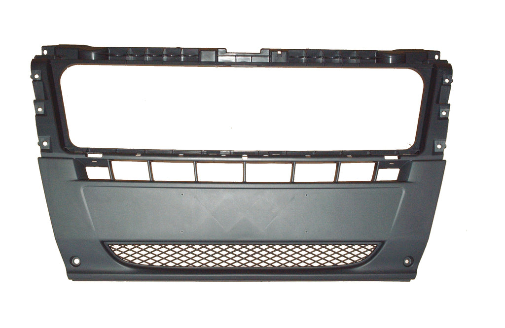 Paraurti Anteriore-Centrale-Nero-Con Griglia Per Fiat Ducato (FT9301012)