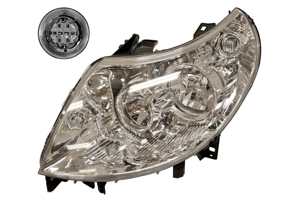 Proiettore Sinistro H1+h7-Elettrico-Con Motore-8 Pins Mod. 01/11 > Per Fiat Ducato (FT9304924)