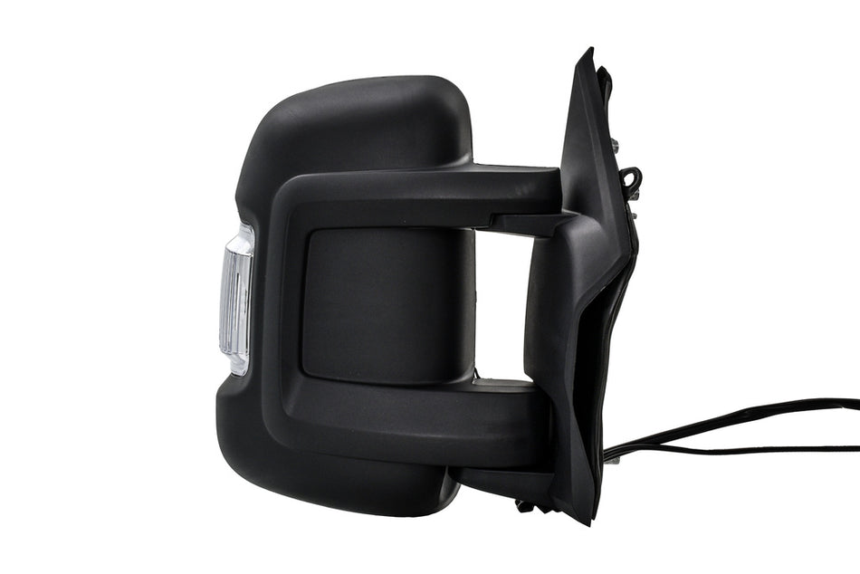 Retrovisore Destro-Elettrico-Nero-Termico-Con Fanale-Braccio Corto-Lampadina 5w Per Fiat Ducato (FT9307303)