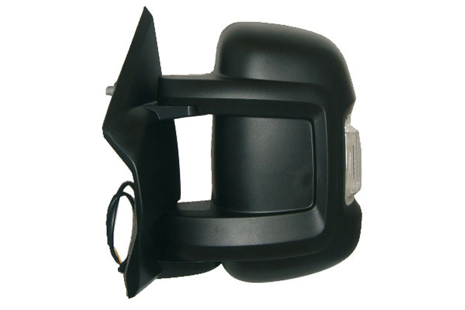 Retrovisore Sinistro-Elettrico-Nero-Termico-Con Fanale-Braccio Corto-Lampadina 5w Per Fiat Ducato (FT9307304)