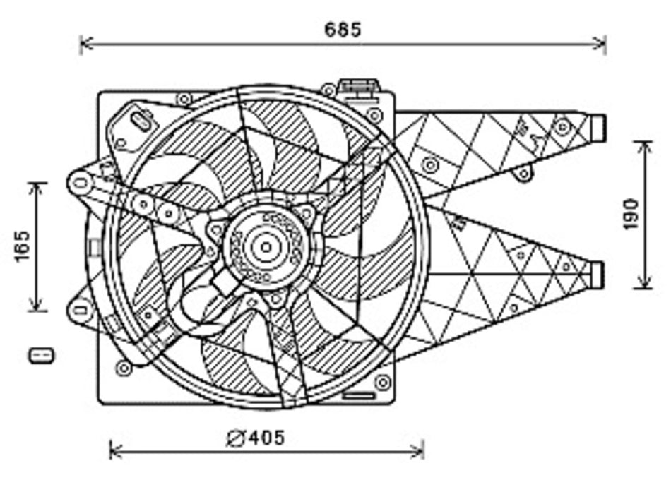 Ventola Per Fiat Ducato (FT930F007)