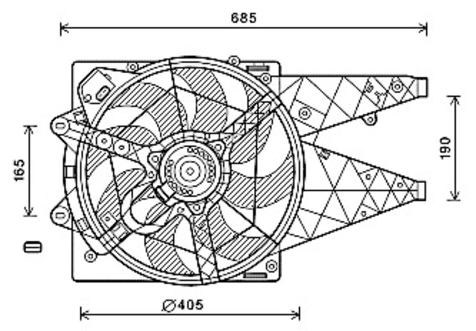 Ventola Per Fiat Ducato (FT930F008)