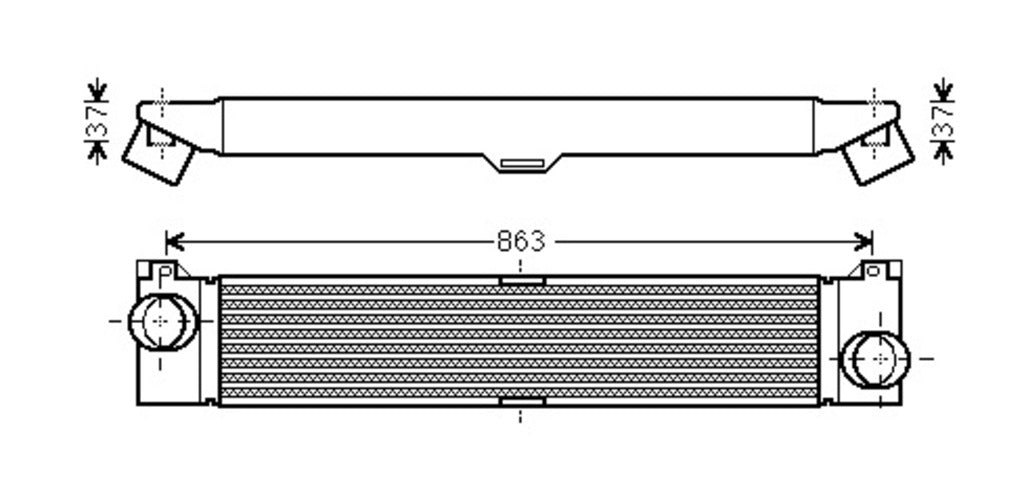 Intercooler Per Fiat Ducato (FT930N002)