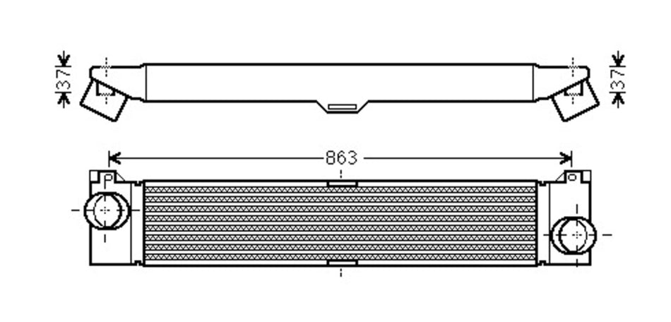 Intercooler Per Fiat Ducato (FT930N002)