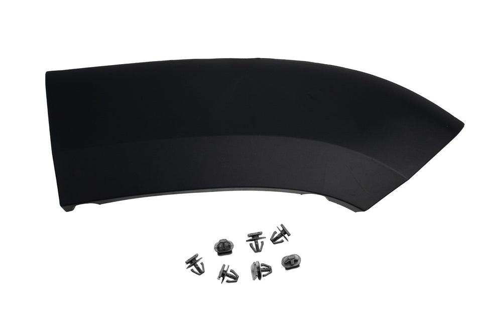 Parafanghino Anteriore Destro-Nero-Goffrato-Con Clips-Con Biadesivo Per Fiat Ducato (FT9321581)