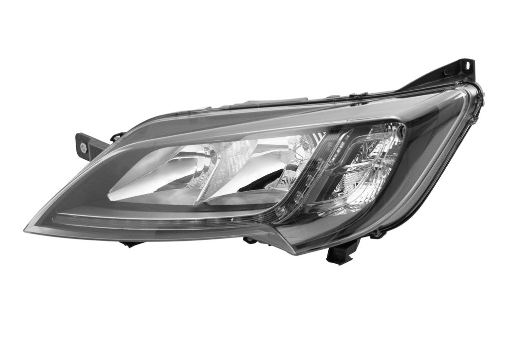 Proiettore Sinistro H7+h7-Elettrico-Con Motore-Con Luce Direzionale-Nero-Led Per Fiat Ducato (FT9324944)