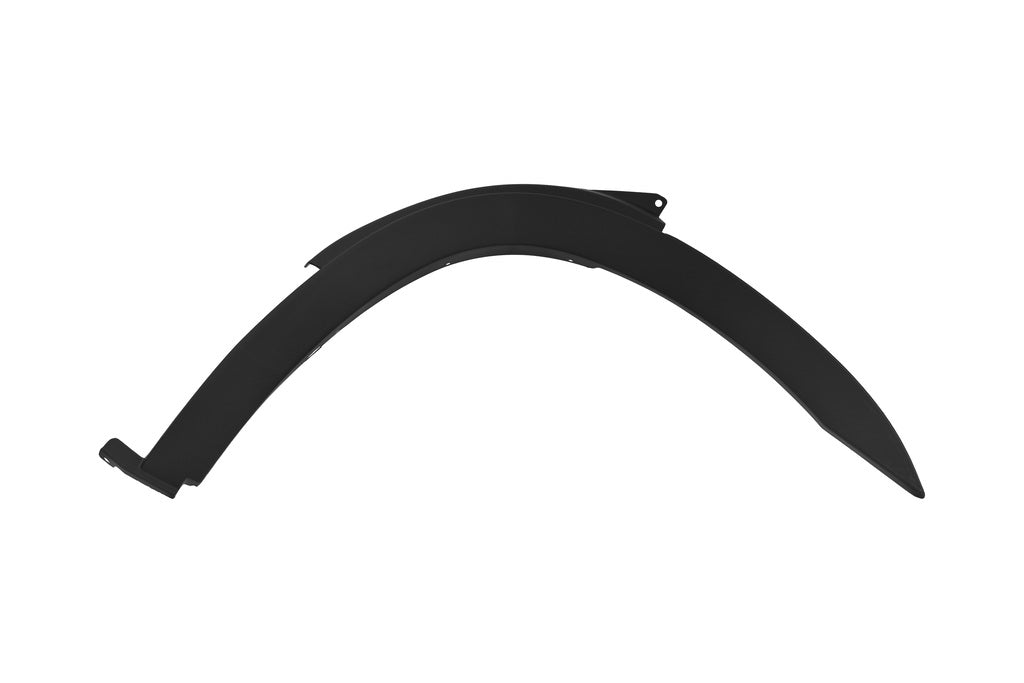 Parafanghino Anteriore Destro-Parte Posteriore-Nero Goffrato-Con Clips Per Iveco Daily (FT9501581)