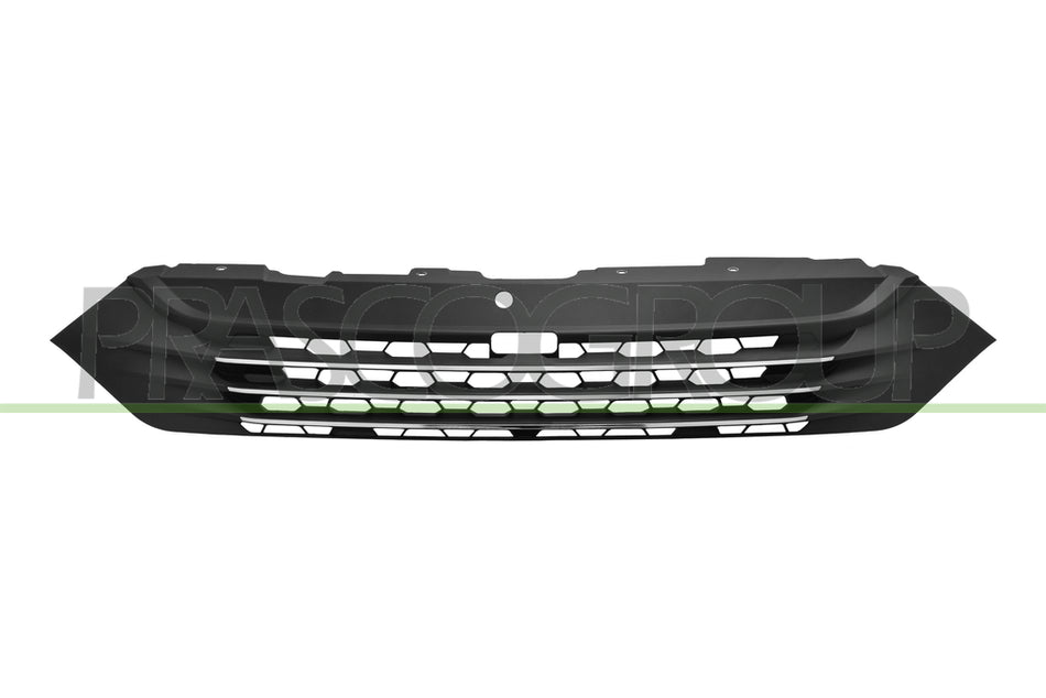 Griglia Radiatore Nera con Modanature Cromate Per Iveco Daily dal 2014 al 2019 (FT9502021)