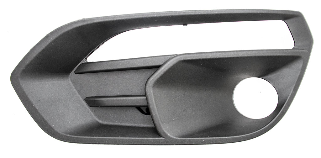 Griglia Sinistra Paraurti Anteriore-Nera-Goffrata-Con Sede Fendi-Con Sede Luce Diurna Per Iveco Daily (FT9512144)