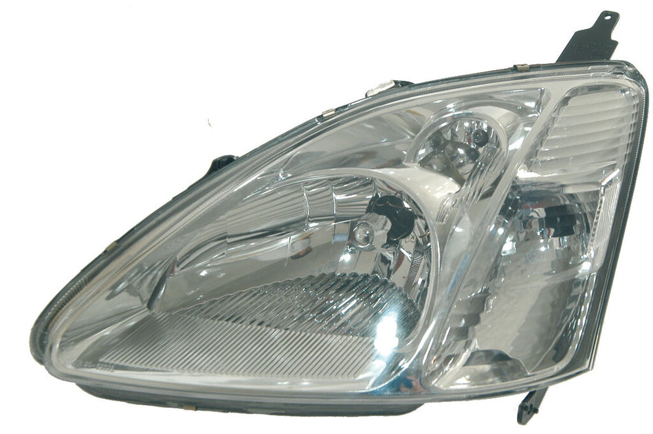 Proiettore Sinistro H4-Elettrico-Con Motore Per Honda Civic (vii - Em/ep/eu) (HD0384904)
