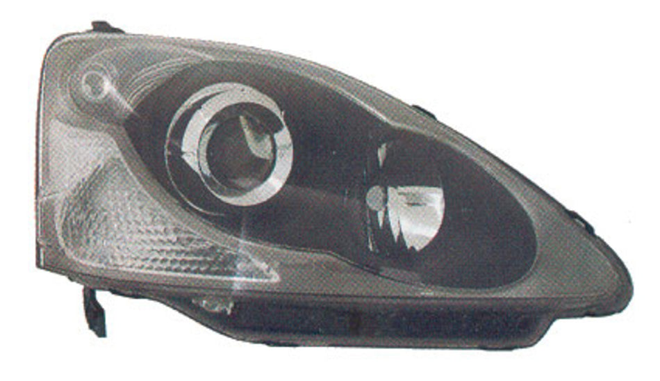 Proiettore Destro H1+hb3-Elettrico-Senza Motore-Nero Mod. 3/5 Porte-Versione Stanley Per Honda Civic (vii - Em/ep/eu) (HD0404903)