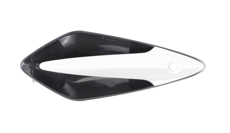 Maniglia Anteriore Sinistra-Esterna-Argento-Nera-Con Foro Nottolino Per Honda Civic (viii - Fk/fn) 3/5 Porte (HD0428004)