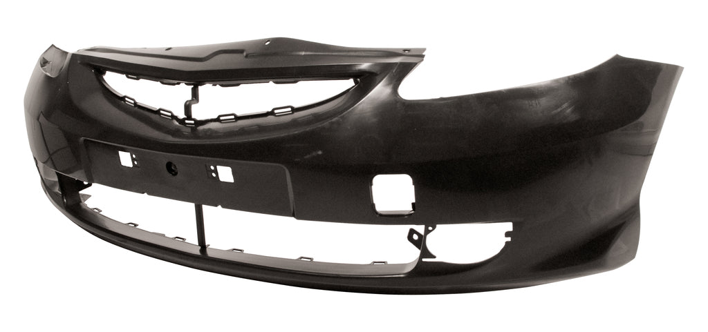 Paraurti Anteriore-Nero-Liscio Da Primerizzare-Con Sede Fendinebbia Per Honda Jazz (HD3221011)