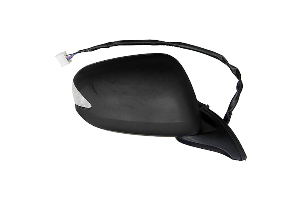 Retrovisore Destro-Elettrico-Nero-Con Fanale-Convesso Per Honda Jazz (HD3247123)