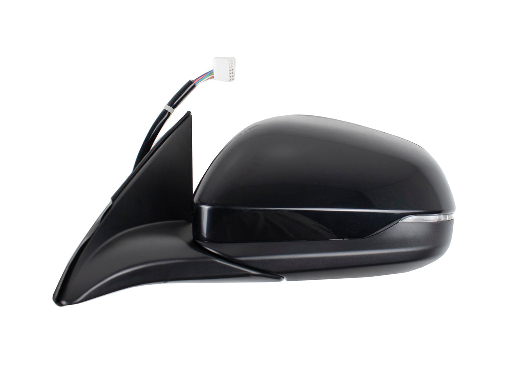 Retrovisore Sinistro-Elettrico-Nero-Termico-Chiudibile-Con Fanale-Convesso-8 Pins Per Honda Hr-V (HD8047346)