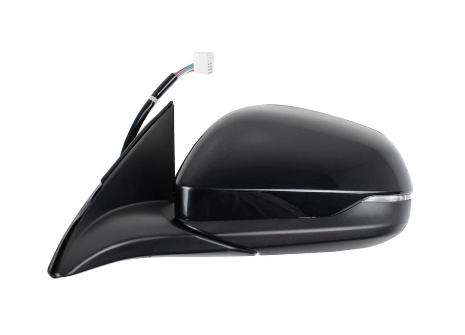 Retrovisore Sinistro-Elettrico-Nero-Termico-Chiudibile-Con Fanale-Convesso-8 Pins Per Honda Hr-V (HD8047346)