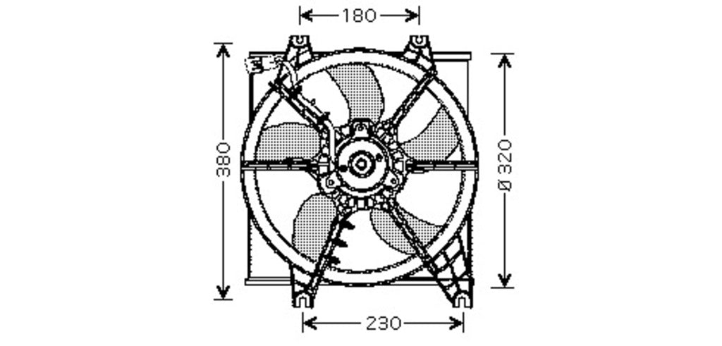 Ventola Per Hyundai Accent (HN016F001)