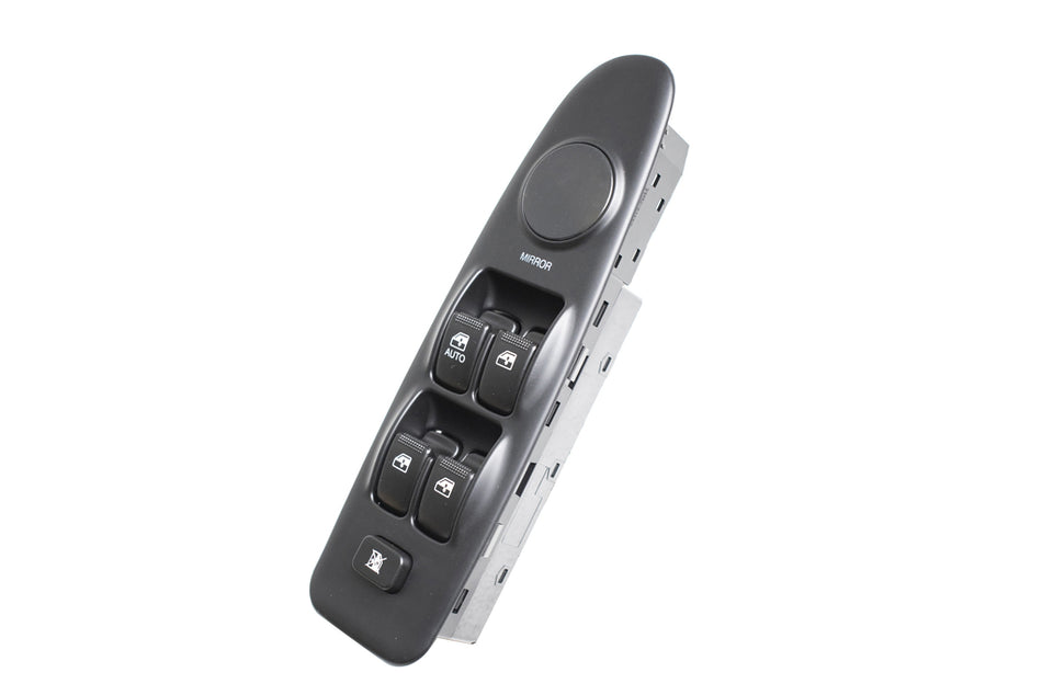 Pulsantiera Alzacristallo Porta Anteriore Sinistra-Nera-4 Interruttori-Senza Funzione Chiusura Retrovisori-14 Pins Per Hyundai Elantra (HN031WS14)
