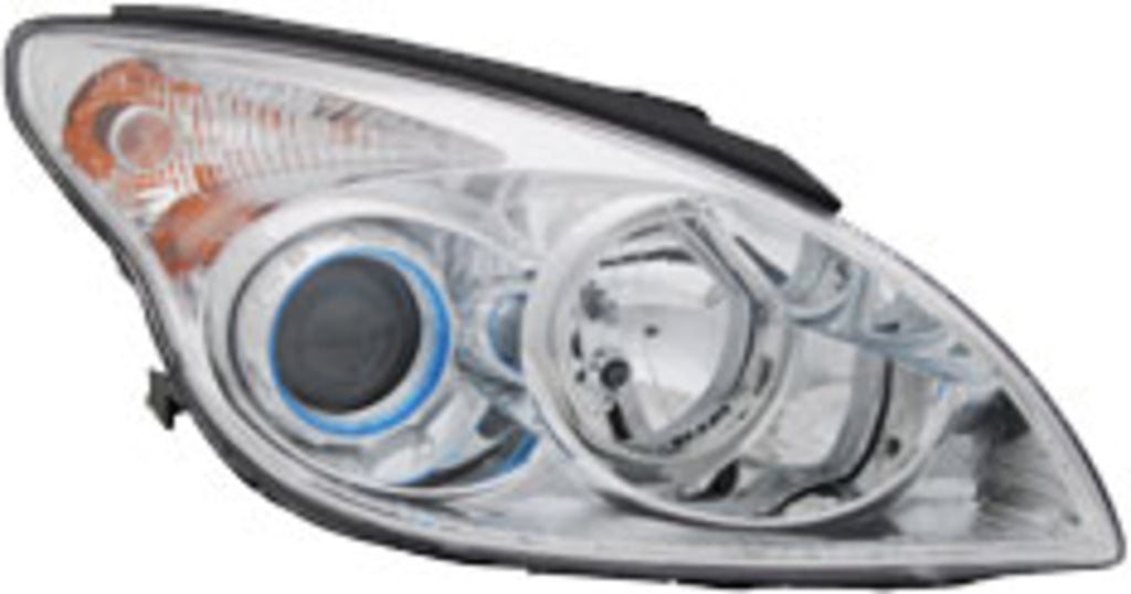 Proiettore Destro H1+h7-Elettrico-Senza Motore-Cromato Per Hyundai I30 (HN0404903)