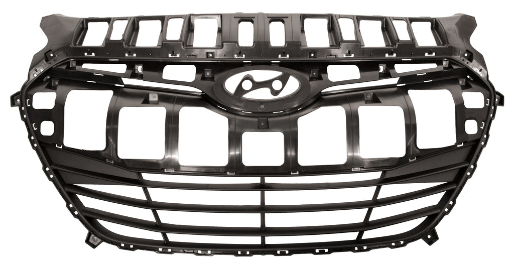 Griglia Paraurti Anteriore-Centrale-Nera Mod. 5 Porte/station Wagon-Classicon Comfort Per Hyundai I30 (HN0422120)