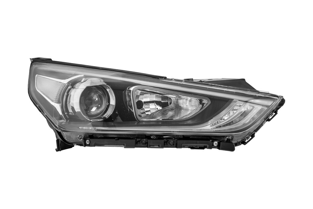 Proiettore Destro H7+hb3-Elettrico-Con Motore-Silver Per Hyundai Ioniq (HN1514913)