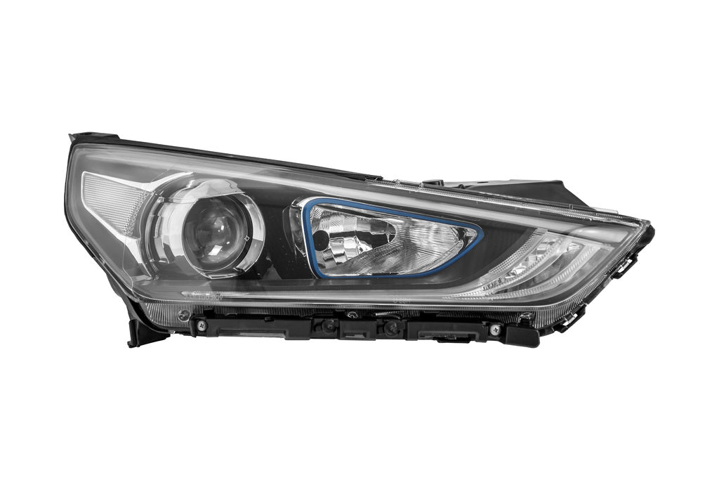 Proiettore Destro H7+hb3-Elettrico-Con Motore-Blu Per Hyundai Ioniq (HN1514933)