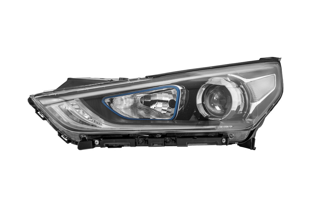 Proiettore Sinistro H7+hb3-Elettrico-Con Motore-Blu Per Hyundai Ioniq (HN1514934)