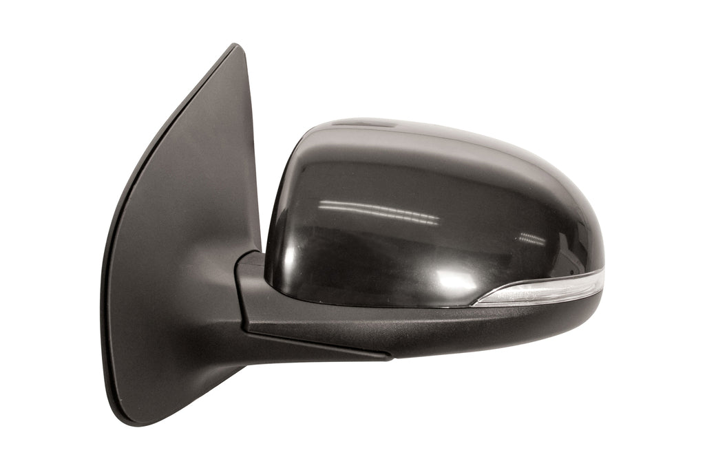 Retrovisore Sinistro-Elettrico-Nero-Con Fanale-Convesso Per Hyundai I20 (HN2027304)