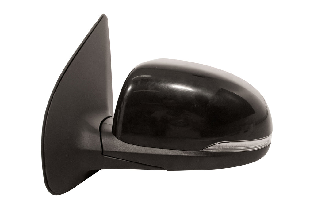Retrovisore Sinistro-Elettrico-Nero-Con Fanale-Chiudibile-Convesso Per Hyundai I20 (HN2027324)