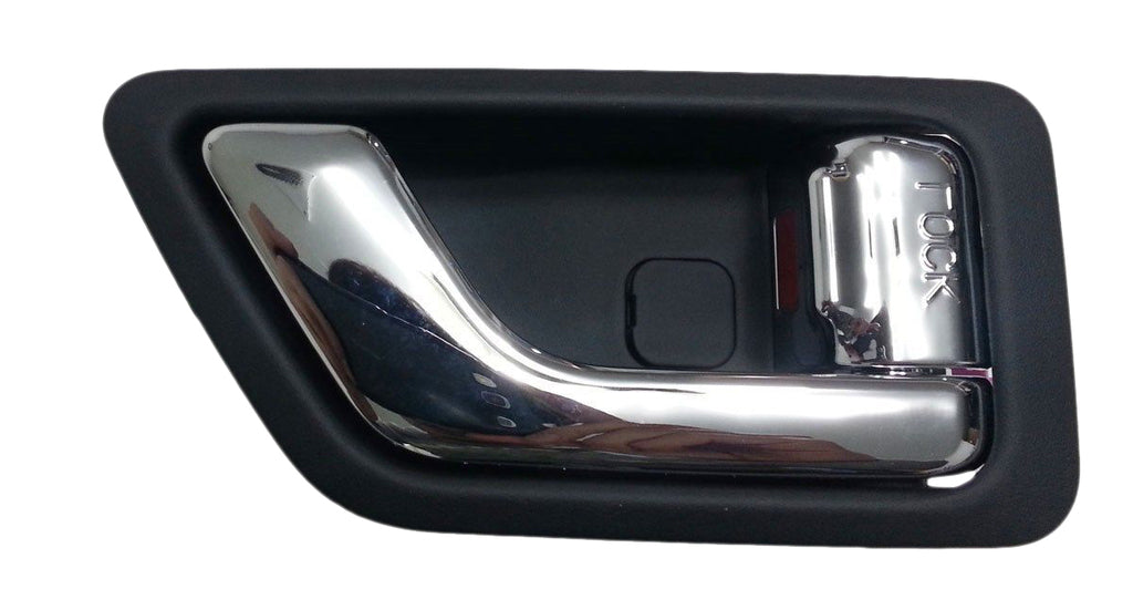 Maniglia Anteriore Destra-Interna-Con Leva Cromata-Con Mostrina Nera Per Hyundai Getz (HN3308405)