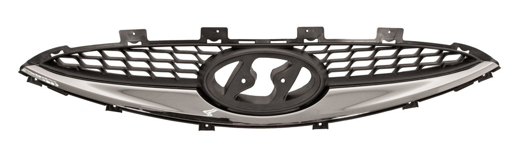Griglia Radiatore-Nera-Con Modanatura Cromata Per Hyundai Ix20 (HN4202001)