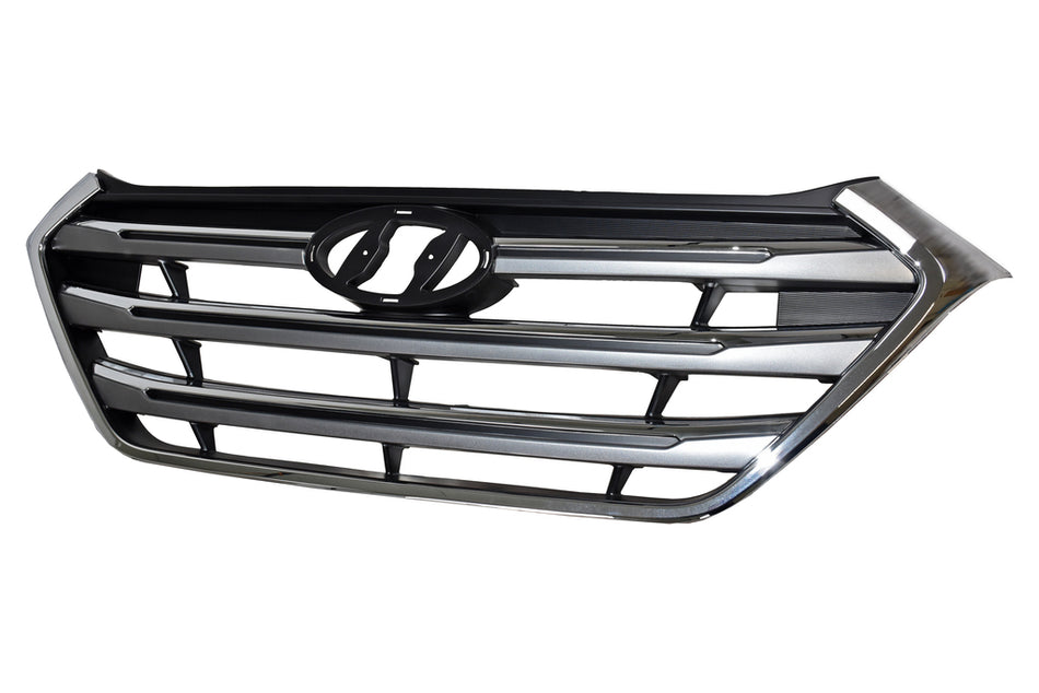 Griglia Radiatore-Nera-Con Modanatura Cromata Per Hyundai Tucson (tl) (HN8062001)