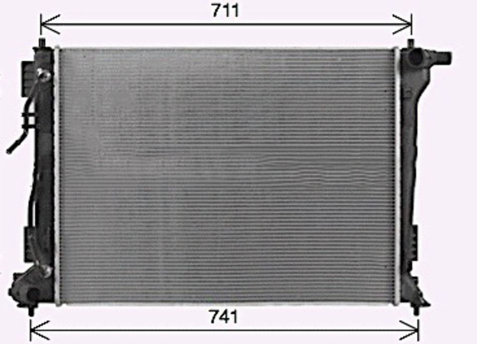 Radiatore Per Hyundai Tucson (tl) (HN806R001)