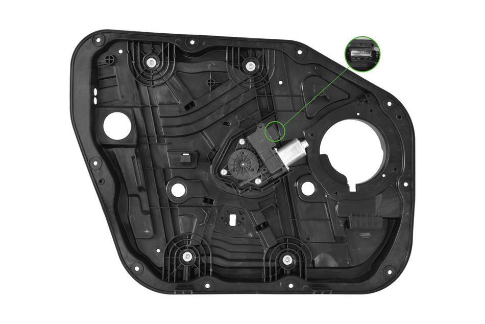 Alzacristallo Anteriore Sinistro Con Pannello Mod. 5 Porte-Comfort Per Hyundai Tucson (tl) (HN806W042)