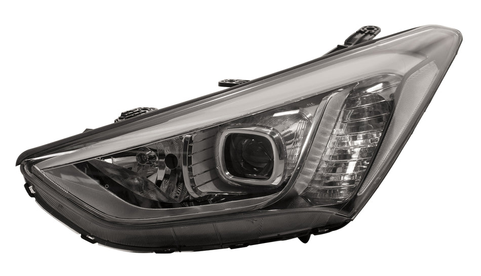 Proiettore Sinistro-Xenon D3s+h7-Elettrico-Con Motore-Led Per Hyundai Santa Fe (dm) (HN8194904)