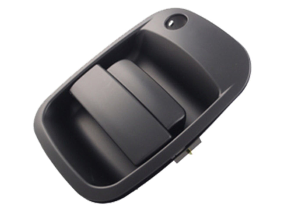Maniglia Porta Scorrevole Destra-Esterna-Nera-Liscia-Con Foro Nottolino Mod. 05-07 Per Hyundai H1 (HN9228131)